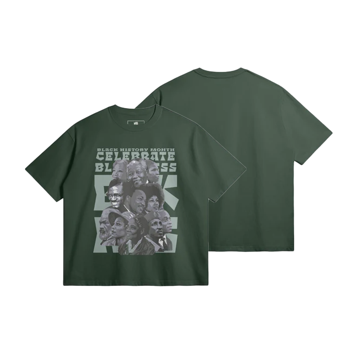 Blackness BHM Tee - Green - WEAREBLACKNESS.COM