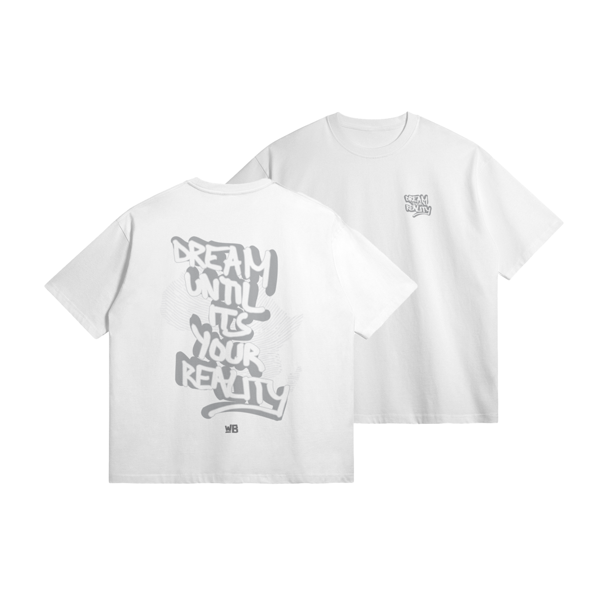 Blackness Dream Reality Tee - White - WEAREBLACKNESS.COM