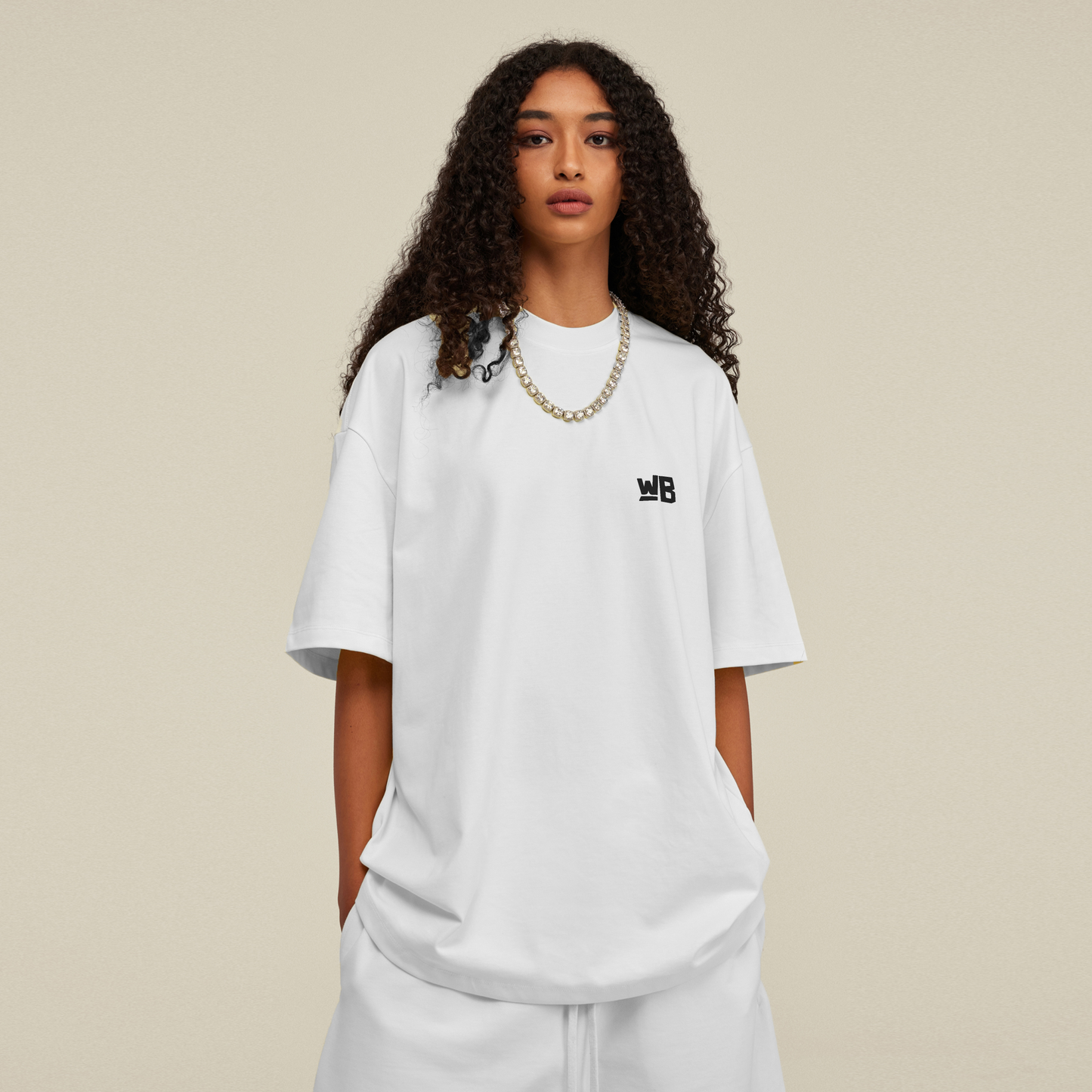 A person wearing the Blackness Emancipation Tee in white! - WEAREBLACKNESS.COM
