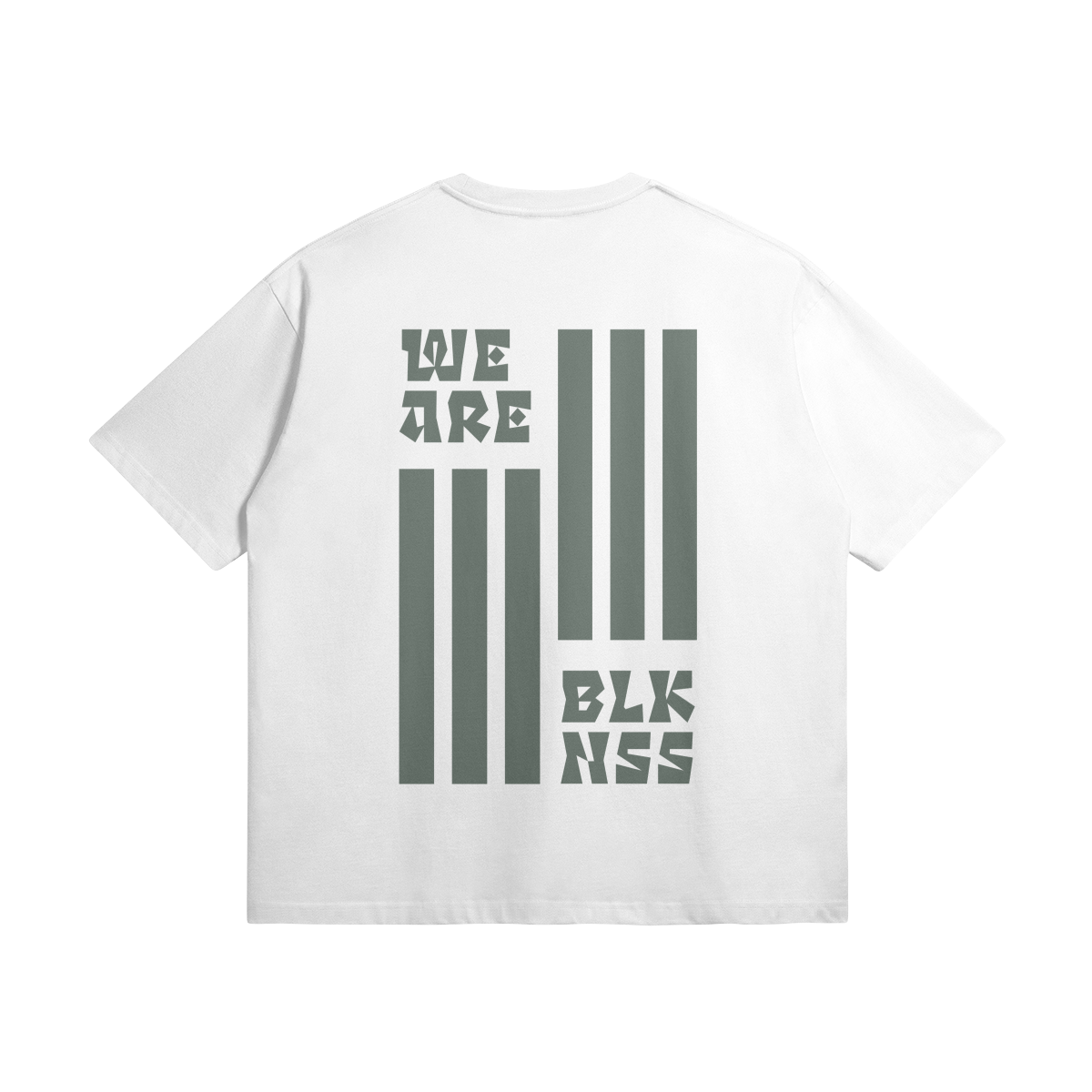 Blackness WABLKNSS Tee - White - WEAREBLACKNESS.COM