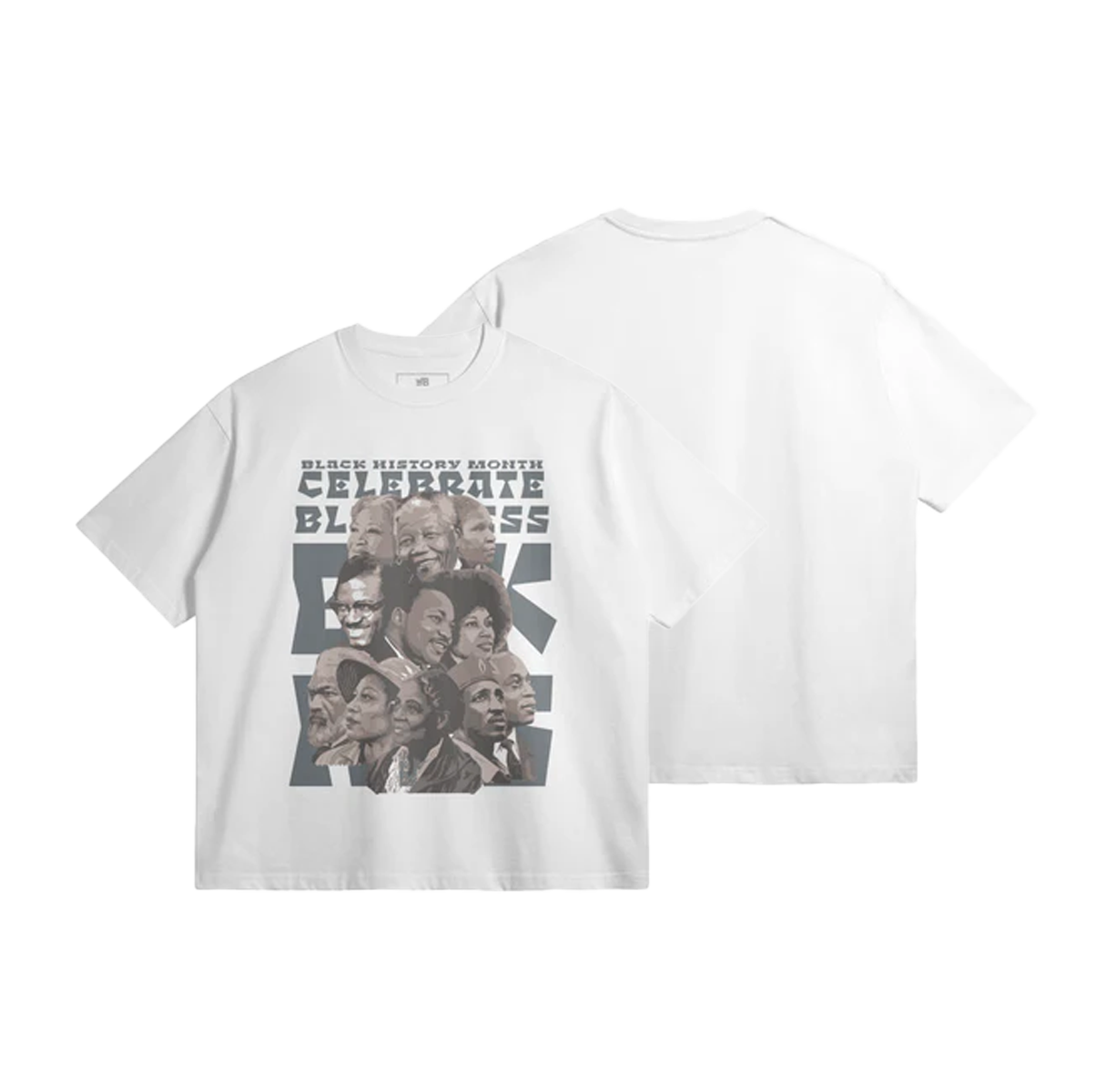 Blackness BHM Tee - White - WEAREBLACKNESS.COM