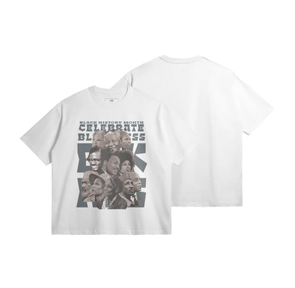 Blackness BHM Tee - White