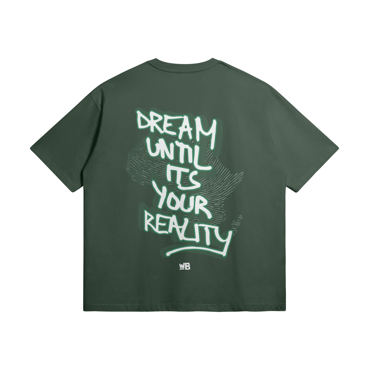 Blackness Dream Reality Tee - Green - WEAREBLACKNESS.COM