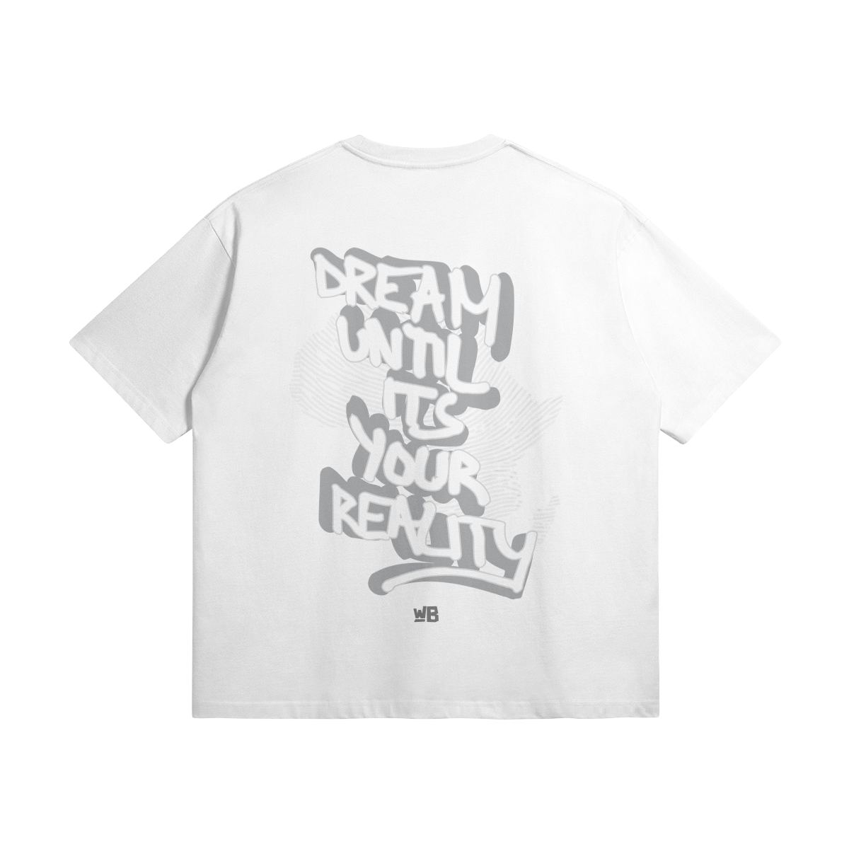 Blackness Dream Reality Tee - White - WEAREBLACKNESS.COM